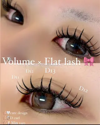 マツエク・マツパ 村永 【secca】のマツエク・マツパデザイン