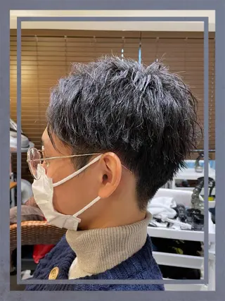 ショート 💫メンズ専門 大木肖愉夢💫のヘアスタイル