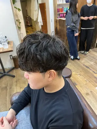 パーマ 東茉央/ブリーチ リタッチ🧸銀座のヘアスタイル