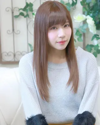 ロング 柳澤 興輝のヘアスタイル