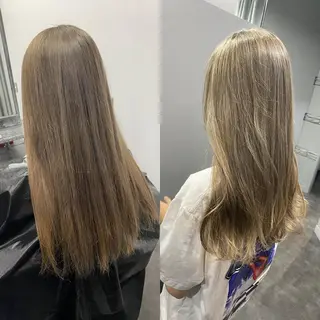 ロング 平田 広大のヘアスタイル