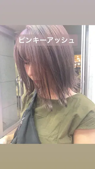 ショート カラー 店長 小池アキトのヘアスタイル