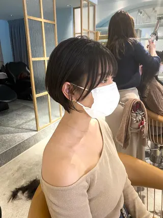 ショート 髪質改善レイヤー/ ボブたんの翔太のヘアスタイル