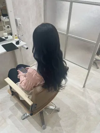 セミロング カラー 透明感🫧ナチュラル 🍀りんたろうのヘアスタイル