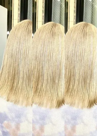 ミディアム カラー ✴︎赤み除去カラー daichi✴︎のヘアスタイル