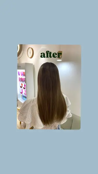 ロング 『大西　陸』 透明感color🔆のヘアスタイル