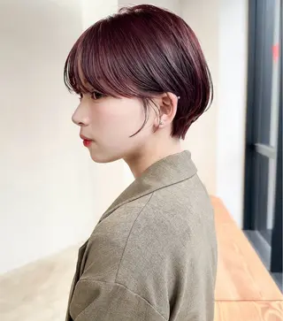 ショート 🌿ショートカット/ レイヤー/けんしんのヘアスタイル