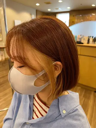 カラー 小島 七海のヘアスタイル