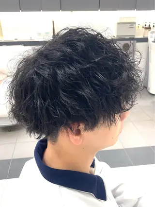 パーマ メンズ chic channel伊藤のヘアスタイル