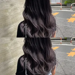 セミロング カラー オージュアソムリエ DAIKI⭐️のヘアスタイル