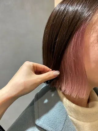 ミディアム カラー Hatsune 🐯レイヤーカットのヘアスタイル