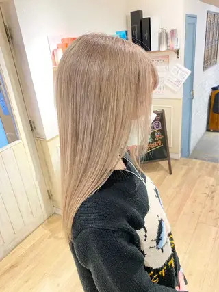 ロング カラー 髪質改善 /絹髪🫧ゆたかのヘアスタイル