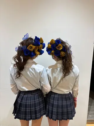 ヘアアレンジ 艶髪/ハイトーン ️🫧rino🫧のヘアスタイル