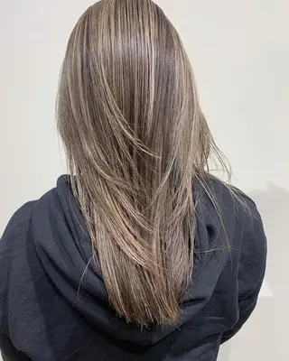 ロング カラー 園田 将士のヘアスタイル