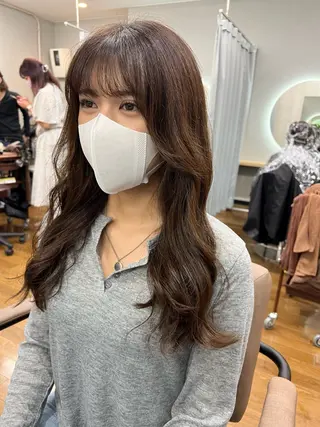 ロング カラー TELA HAIR WAKABA🌱のヘアスタイル