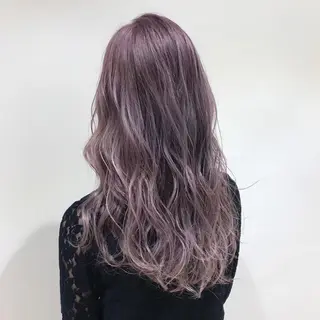 ロング パーマ カラー ヘアアレンジ キッズ メンズ ネイル マツエク・マツパ アイブロウ ブリーチ🌈金崎 江坂駅横すぐのヘアスタイル