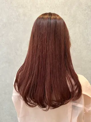 セミロング カラー mizuki roan多々良店のヘアスタイル
