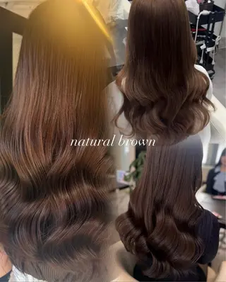 ロング カラー 渋谷髪質改善/縮毛 矯正/かすが🪽🫧のヘアスタイル