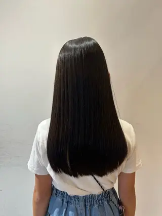 ロング パーマ こがねざわみさき 🦭透明感カラーのヘアスタイル