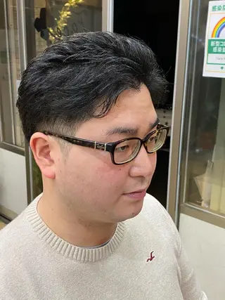 ショート メンズ 浅見 天翔のヘアスタイル