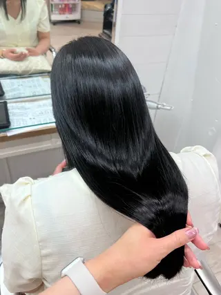 ロング カラー モデル募集 セイノチヒロのヘアスタイル