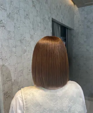 ショート 韓国風艶髪カラー× 束感まつ毛🎀miuのマツエク・マツパデザイン