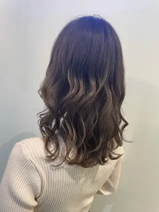 セミロング 極艶透明感カラー🐰 髪質改善/出雲つぐみのヘアスタイル