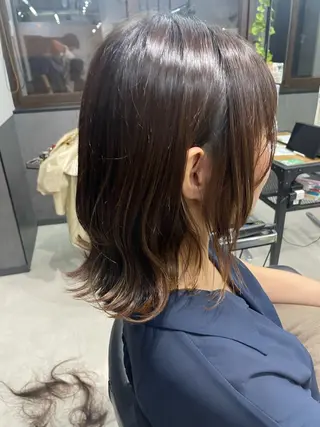 ミディアム メンズパーマ屋さん /yuki☃️💭のヘアスタイル