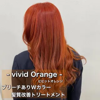 ロング カラー ボブカットモデル 募集中　ukaのヘアスタイル