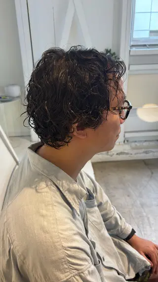 パーマ メンズ &72 takiのヘアスタイル