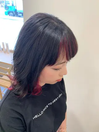 セミロング sato manamiのヘアスタイル