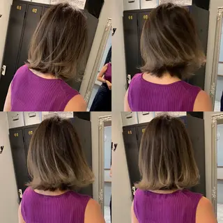 ショート カラー YUSUKE レイヤーカットカラーのヘアスタイル