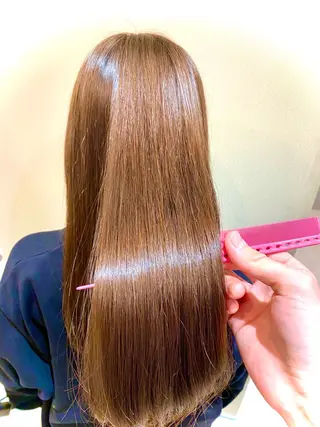ロング 川元 雄貴のヘアスタイル