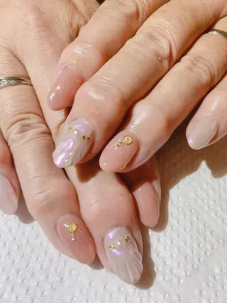 ミディアム shandy nailのネイルデザイン
