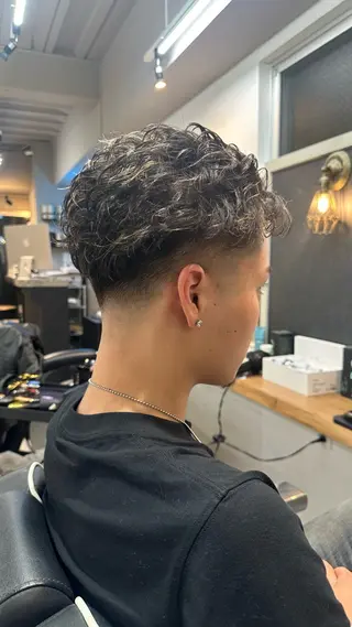 メンズ 💥律喜💥/パーマ /メンズ/フェードのヘアスタイル