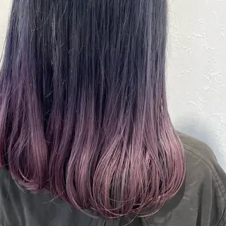 ロング カラー shiho .のヘアスタイル
