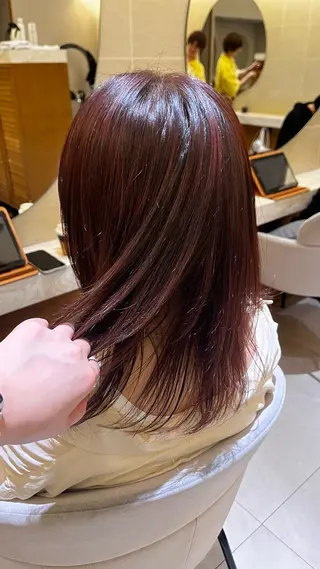 ミディアム ブリーチモデル募集中 /表参道/うららのヘアスタイル