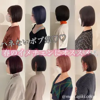 ショート 🫧ツヤ髪個室美容室 安食茉莉🫧のヘアスタイル