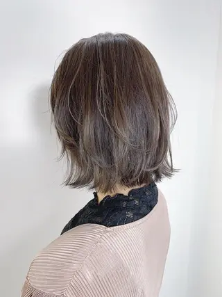 ミディアム カラー ☕️ベージュカラー 内藤光哉☕️のヘアスタイル