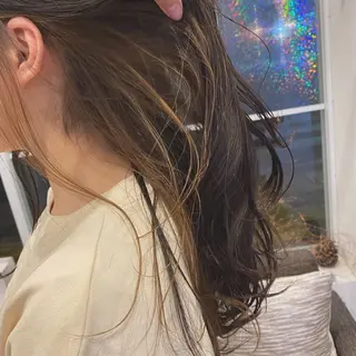 セミロング 愛されヘア/ 暖色カラー/まいこのヘアスタイル