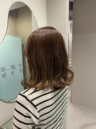 ショート ヘアアレンジ レイヤー/髪質改善 縮毛/ハッシュカットのヘアスタイル