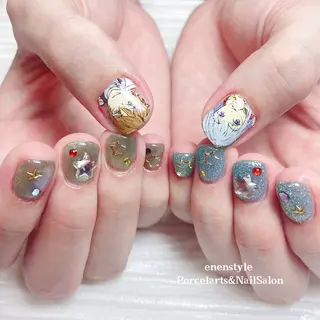 ネイル 🐾enen style 🐾のネイルデザイン