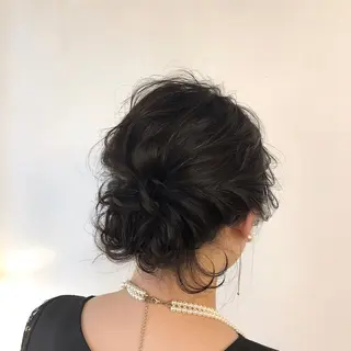 ショート ヘアアレンジ h a k u 大倉 卓人のヘアスタイル