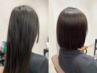 ミディアム ayu omochaのヘアスタイル