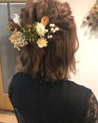 ショート ヘアアレンジ クニモトハルナ ボブ/柔らかカラーのヘアスタイル