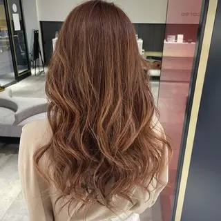 ロング パーマモデル募集🌈 森脇帆南のヘアスタイル