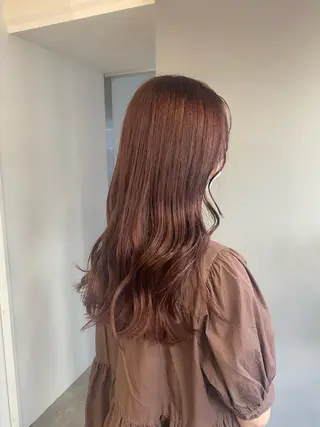 ロング カラー ヘアアレンジ ボブ /ニュアンス/ satomi🧸💖のヘアスタイル
