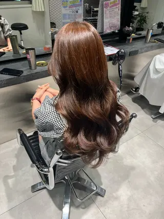 ロング カラー 🎀ゆな🎀ブリーチ /ショートウルフのヘアスタイル