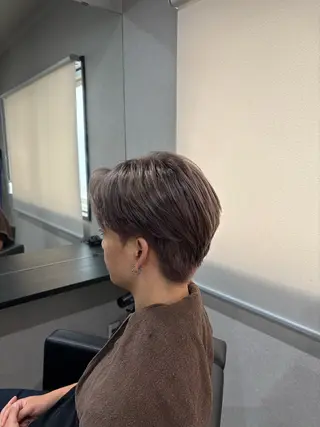 カラー 西村 杏のヘアスタイル