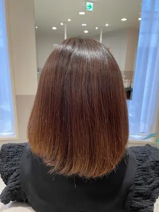 ミディアム 髪質改善お任せ ください♪ひとみのヘアスタイル